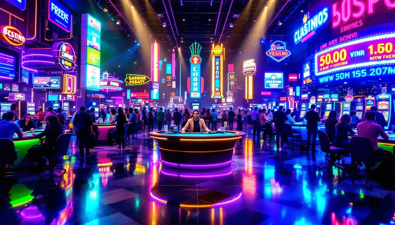 A live casino gaming setup, bringing realism to the online gaming experience.