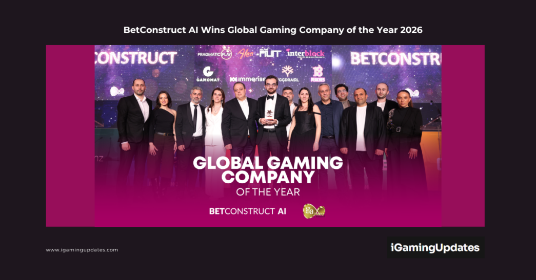 BetConstruct AI Wins Global Gaming Company of the Year 2026