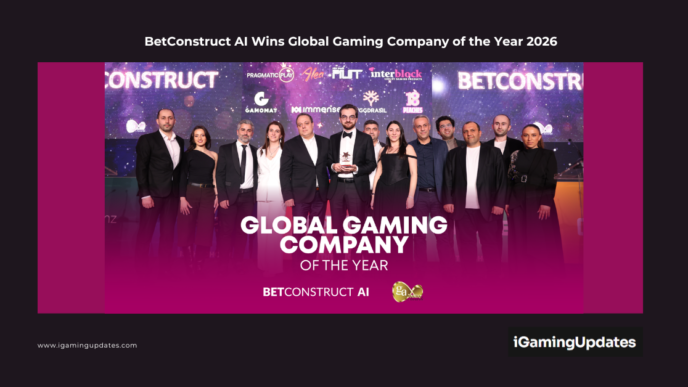 BetConstruct AI Wins Global Gaming Company of the Year 2026