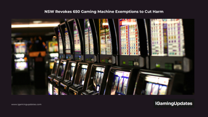 NSW Revokes 650 Gaming Machine Exemptions to Cut Harm