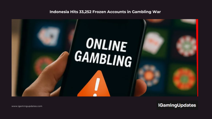 Indonesia Hits 33,252 Frozen Accounts in Gambling War